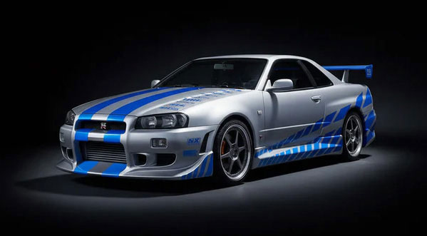 Revell Germany 1/16 Fast & Furious Nissan R34 Skyline GT-R "Brian" Plastic Model