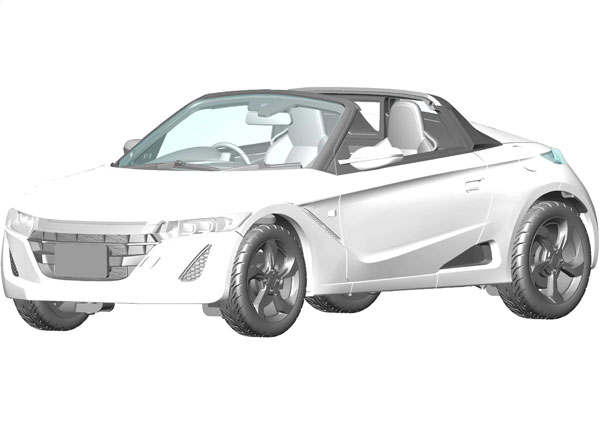 Fujimi 1/24 Car NEXT Series No.30 Honda S660 (Early Model / Alpha / Premium Star White Pearl) Plastic Model