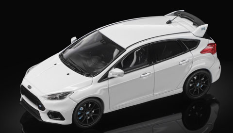 Sunstar 1/64 Ford Focus RS 2018 Frozen White