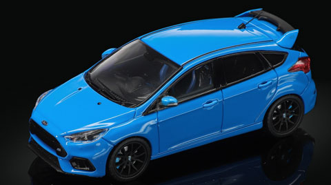Sunstar 1/64 포드 포커스 RS 2018 니트러스 블루 이미지 1