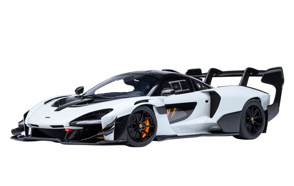 Autoart 1/18 McLaren Senna GTR (Metallic White)