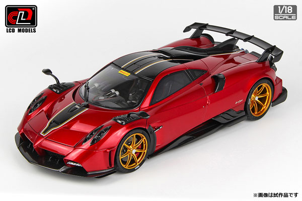 LCD MODEL 1/18 Pagani Imola Red