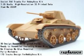 Fab Scale Studio 1/35 Soviet T-60 Light Tank Workable Track Set (For Hobby Boss)