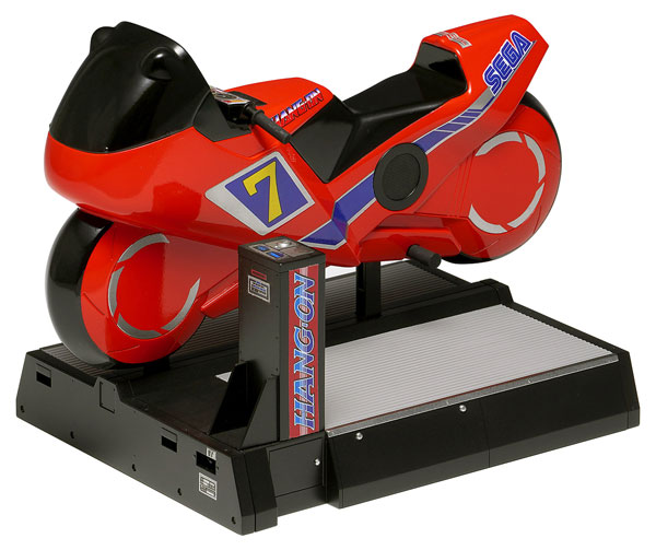 WAVE Hang-on Game Machine [Ride-on Type] 1/12 Plastic Model