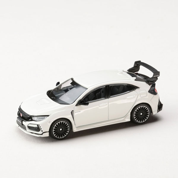 HobbyJAPAN 1/64 MUGEN CIVIC TYPE R (FK8) 2017 Championship White image 1