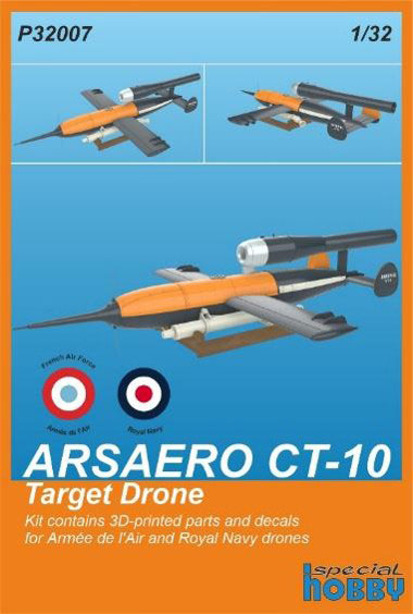 CMK 1/32 ARSAERO CT-10 Unmanned Target Aircraft