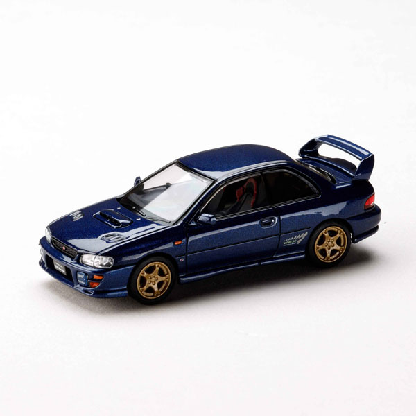 HobbyJAPAN 1/64 Subaru Impreza Pure Sports Coupe WRX type R STi Version VI Gran Blue Mica