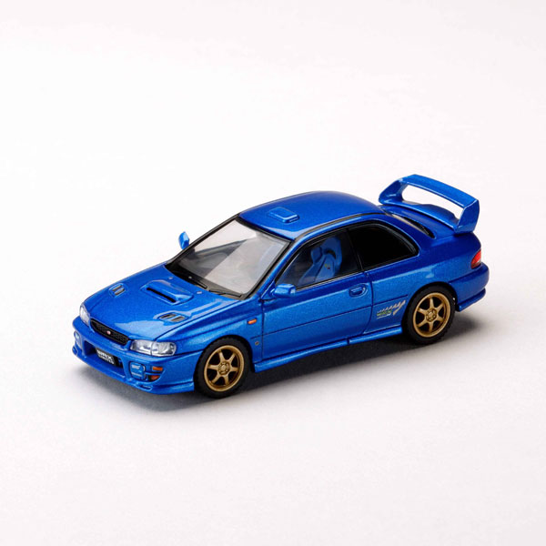 HobbyJAPAN 1/64 HJ64 Subaru Impreza WRX type R Sti VI Limited Sonic Blue Mica imagen 1