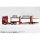 MINI GT 1/64 Scania 770S A6x4NA V8 50th Anniversary Model Car Transporter Red (Left-hand Steering) hình ảnh 3