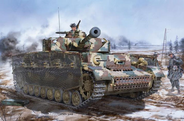Boarder Model 1/35 독일 판저 IV Ausf. J 최종형 조립 가능 트랙 플라스틱 모델