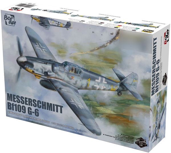 Boarder Model 1/35 Messerschmitt Bf109 G-6 Plastic Model