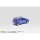 DIECASTTEAM 1/64 Toyota Vitz 5-Door (P10) (LHD) Blue รูปภาพ 2
