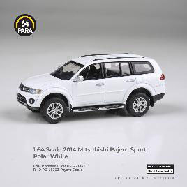 PARA64 1/64 Mitsubishi Pajero Sports 2014 Polar White LHD