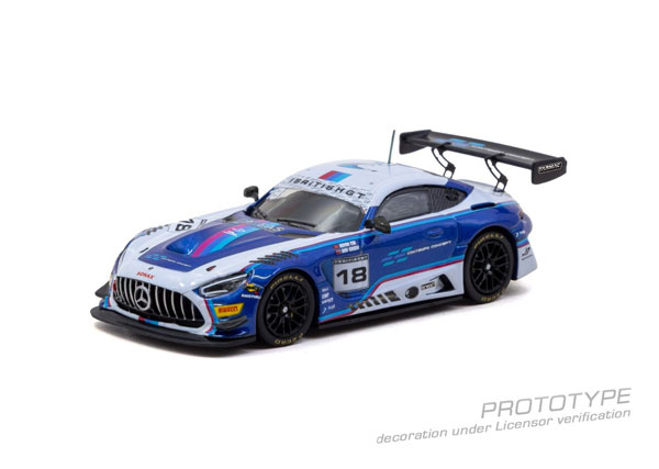 Tarmac Works 1/64 메르세데스-AMG GT3 브리티시 GT 챔피언십 2026 케빈 체 / 벤 그린 이미지 1
