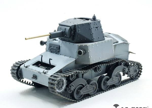 E.T.MODEL 1/35 WWII Italian L6/40 Light Tank Full Kit
