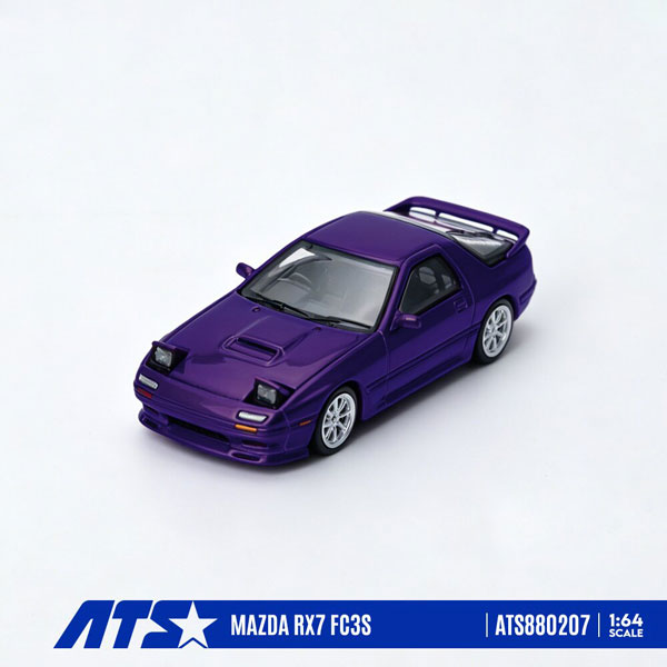 ATS-MODELS 1/64 MAZDA RX-7 FC3S Metallic Violet