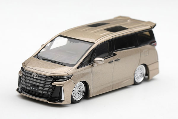 MINI GT 1/64 Toyota Vellfire 40 KUHL Gold Metallic (Left-hand Steering)