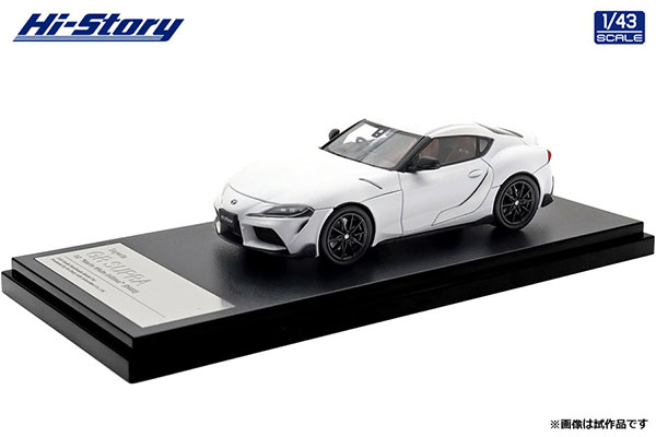 Hi-Story 1/43 토요타 GR 수프라 RZ "매트 화이트 에디션" (2022) 매트 애벌랜치 화이트 메탈릭