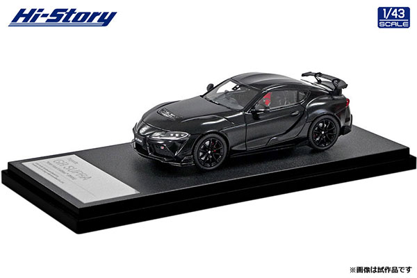 Hi-Story 1/43 Toyota GR SUPRA "A90 Final Edition" (2025) Matte Stealth Black