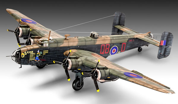 Revell Germany 1/72 Handley Page Halifax B Mk.III Plastic Model
