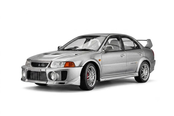 MOTORHELIX 1/18 Mitsubishi Lancer Evolution V GSR Satellite Silver