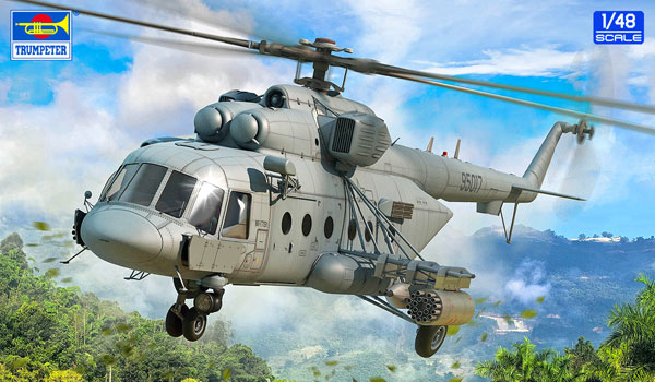 Trumpeter Model 1/48 Mi-171Sh Hip Plastic Model