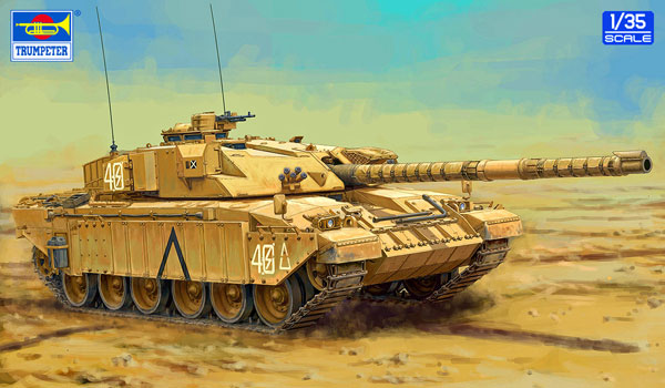 Trumpeter Model 1/35 British Army Challenger 1 Mk.3 "Gulf War" Plastic Model