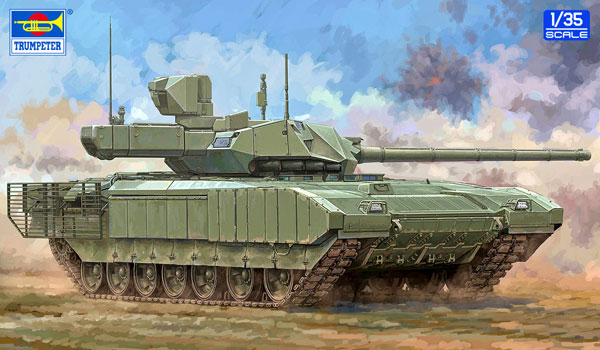 Trumpeter Model 1/35 Russian Armed Forces T-14 Main Battle Tank Mod.2022 Plastic Model