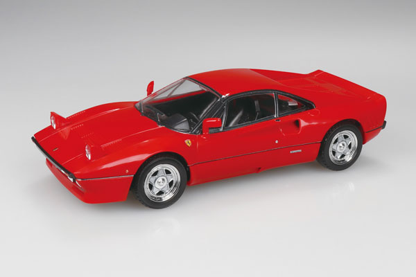 Aoshima RakuPla Snap Kit No.28-RD Ferrari GTO (Red) Plastic Model