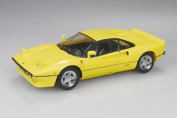 Aoshima RakuPla Snap Kit No.28-YW Ferrari GTO (Yellow) Plastic Model