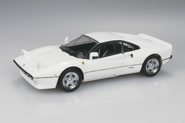 Aoshima RakuPla Snap Kit No.28-WE Ferrari GTO (White) Plastic Model