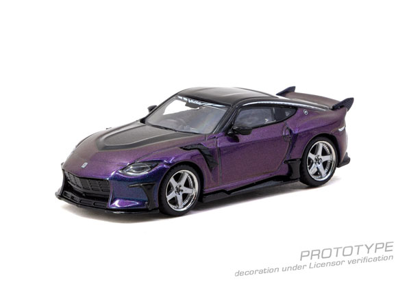 Tarmac Works 1/64 Nissan VeilSide FFZ400 Fairlady Z Chameleon purple (Paper Box)