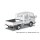 Aoshima RakuPla Snap Kit No.31-WH Hino Dutro Double Cab (White) Plastic Model 图片 2
