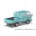 Aoshima RakuPla Snap Kit No.31-TE Hino Dutro Double Cab (Turquoise) Plastic Model 图片 2