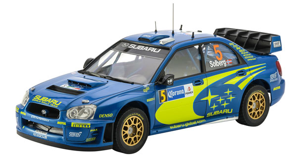 Hasegawa 1/24 Subaru Impreza WRC 2005 "2005 Rally Mexico Winner" Plastic Model
