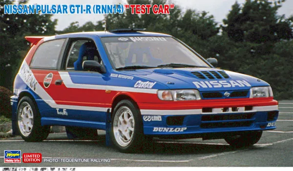 Hasegawa 1/24 Nissan Pulsar GTI-R (RNN14) "Test Car" Plastic Model Bild 1