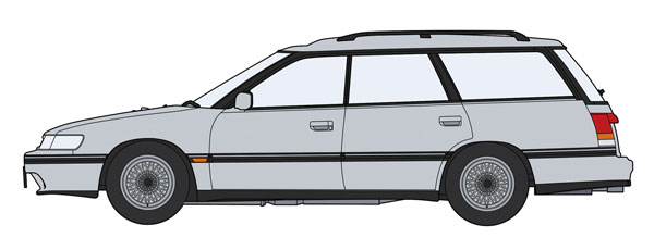 Hasegawa 1/24 Subaru Legacy GT Touring Wagon "Custom Wheel" Plastic Model