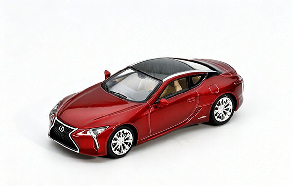 Gaincorp Products/enchery 1/64 Lexus LC500h Red รูปภาพ 1