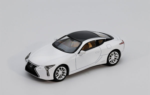Gaincorp Products/enchery 1/64 Lexus LC500h White image 1