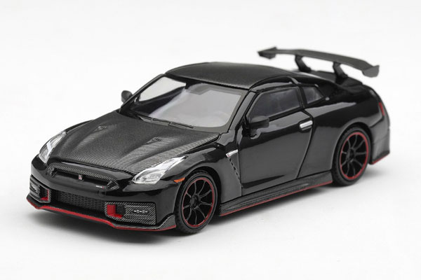 MINI GT 1/64 Nissan GT-R Nismo 2024 Black (Right-hand Steering)