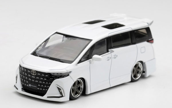 MINI GT 1/64 Toyota Alphard 40 KUHL White (Right-hand Steering) Bild 1