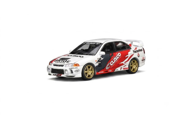 MOTORHELIX 1/64 Mitsubishi Lancer Evolution IV GSR CUSCO Racing Livery
