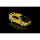 MOTORHELIX 1/64 Mitsubishi Lancer Evolution IV GSR Customized Yellow w/CF Bonnet Bild 4