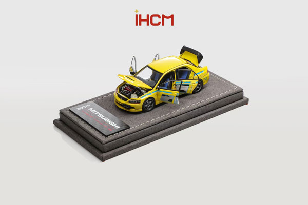 iHCM 1/64 미쓰비시 랜서 에볼루션 IX GSR 옐로우 이미지 1