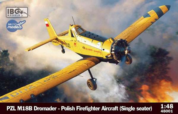IBG 1/48 PZL M18B Dromader เครื่องบินดับเพลิงโปแลนด์ โมเดลพลาสติก รูปภาพ 1