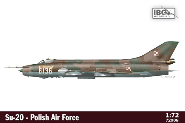 IBG 1/72 Su-20 Polish Air Force Limited Edition Plastic Model