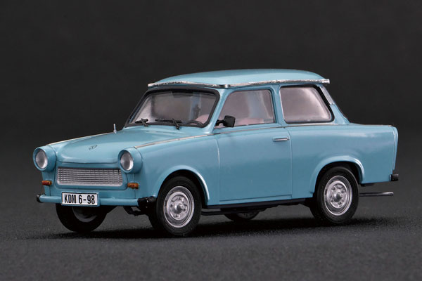 AK Interactive 1/35 Trabi 601 S 6 Types of Markings Special Edition w/Driver Figure Plastic Model