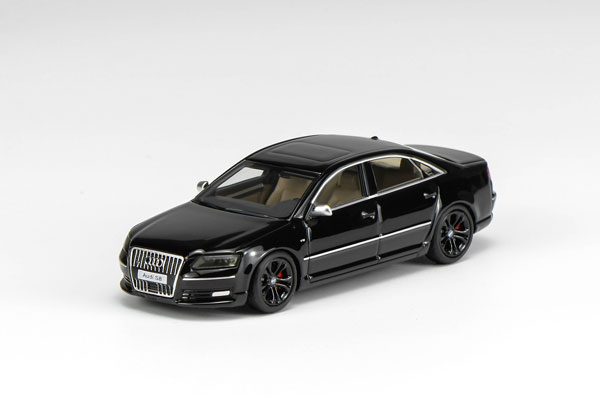 MOTORHELIX 1/64 Audi S8 2008 Black 图片 1