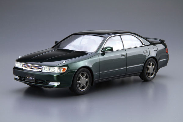 Aoshima The Model Car No.93 1/24 Toyota JZX90 Chaser/Cresta Avante Lucent/Tourer '93 Plastic Model