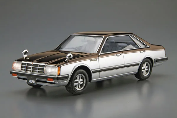 Aoshima The Model Car No.138 1/24 Nissan HC31 Laurel 2000 Turbo Medalist '82 Plastic Model imagen 1